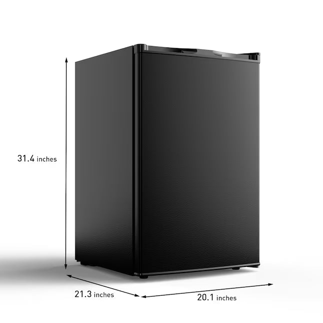 SIMZLIFE -7.6-6.8F Temperature Control 3-cu ft Upright Freezer in Black MF-30-H - New in Box