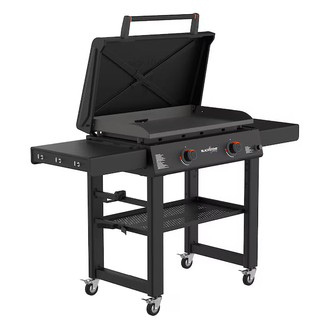 Blackstone 30" Culinary Omnivore Griddle with Hood 2-Burner Liquid Propane Flat Top Grill 2163 - Scratch & Dent (Minor)