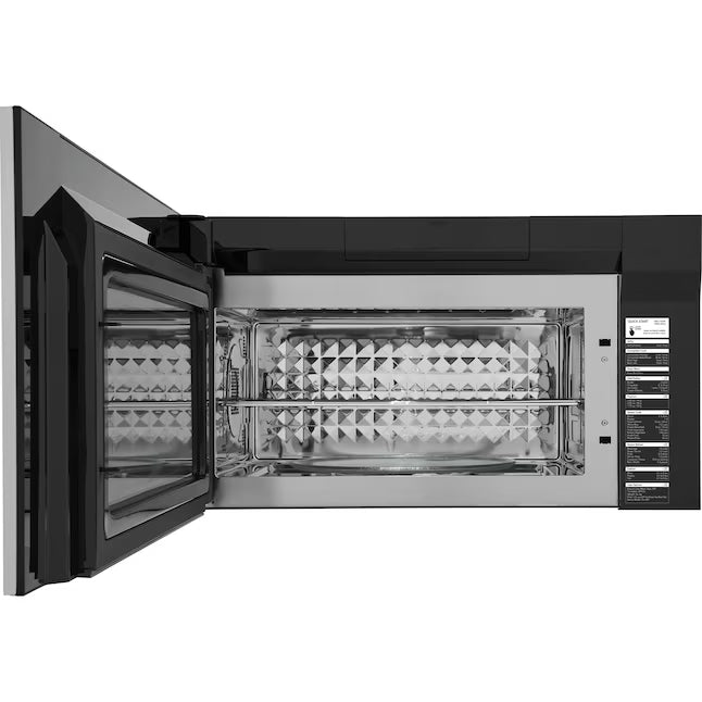 Frigidaire Gallery 1.9-cu ft Air Fry Over-the-Range Convection Microwave with Sensor Cooking in Fingerprint Resistant Stainless Steel GMOS1968AF - New in Box