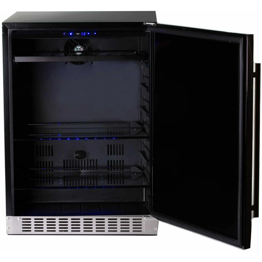 Azure 2.0 24-Inch 5.6 Cu. Ft. Compact Refrigerator in Stainless Steel A224R-S - Scratch & Dent (Minor)