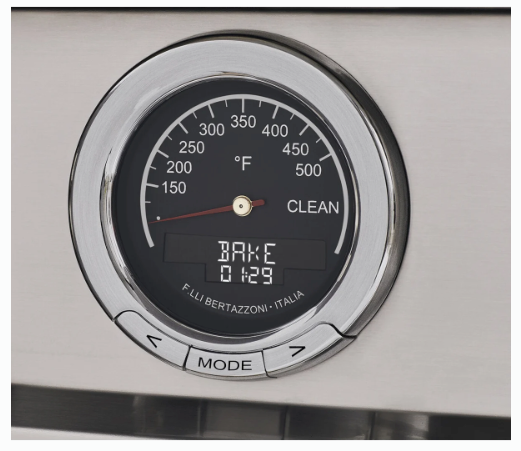 Bertazzoni 36 in. Wide 6 Burner 5.76 cu. ft. Master SeriesDual Fuel Freestanding Range in Stainless Steel MAS366BCFEPXT - Scratch & Dent (Minor)