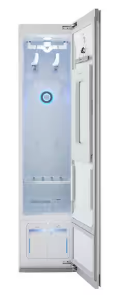 Styler SMART Steam Closet in Mirrored Finish with TrueSteam Technology and Moving Hangers 25137SD694 - S3MFBN - Scratch & Dent (Minor)