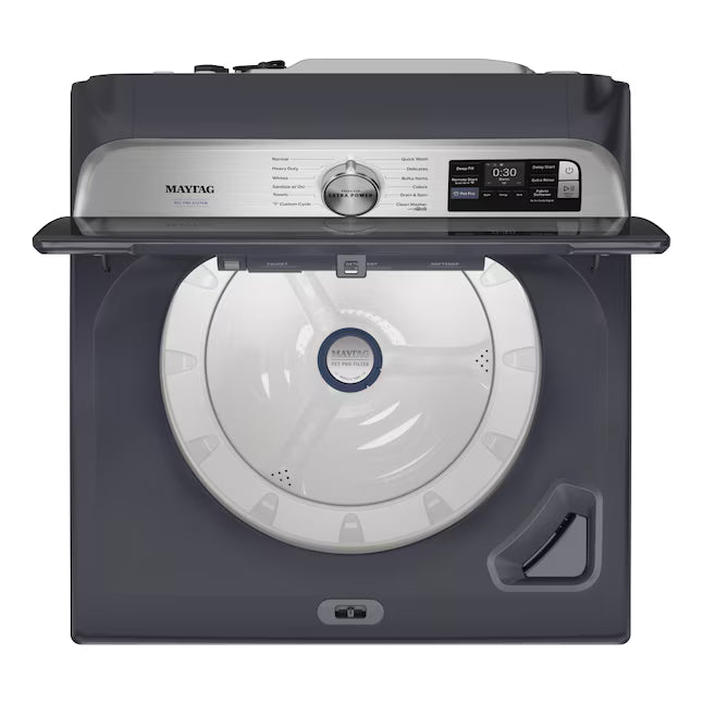 Maytag 5.3 Cu. Ft. Pet Pro Top Load Impeller Washer with Extra Power 22133SD182 - MTW7200RF - Scratch & Dent (Moderate)