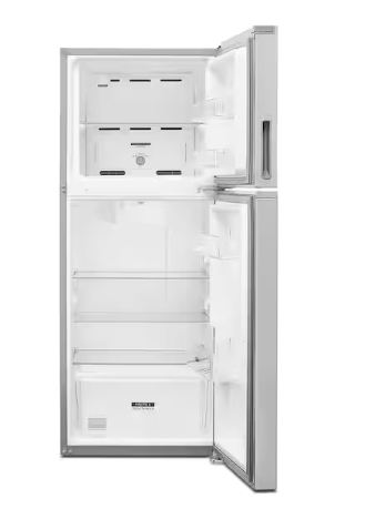 Whirlpool 24 in. 11.6 cu. ft. Top Freezer Refrigerator in Fingerprint Resistant Stainless Finish, Counter Depth 251318SD1384 - WRT112CZJZ - Scratch & Dent (Moderate)
