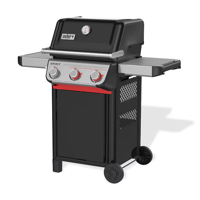 Weber Spirit E-325 Black 3 -Burner Liquid Propane Gas Grill E-325 - Open Box