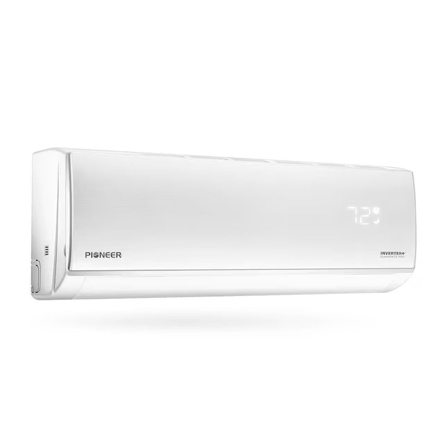 Pioneer Diamante Pro Low-Ambient 1-Zone 12,000 BTU 20 SEER2 Ductless Mini Split Inverter Heat Pump with 16 ft. Lines 208V/230V WT012GLSI20HLF - New in Box