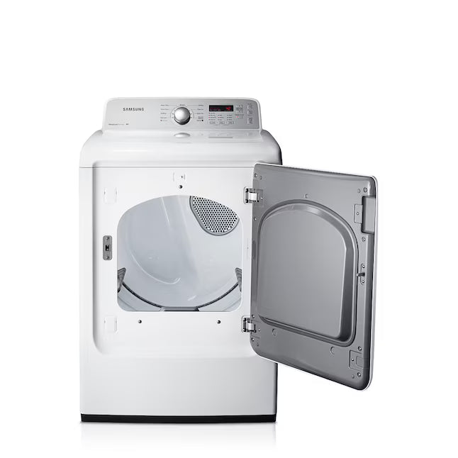 Samsung 7.2-cu ft Electric Dryer in White DV400EWHDWR - Certified Refurbished