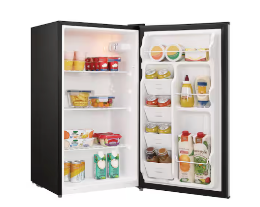 Vissani 3.3 cu. ft. Mini Refrigerator in Stainless Look with 7-Door Racks and Energy Efficiency MDAR33SS5 - Scratch & Dent (Moderate)