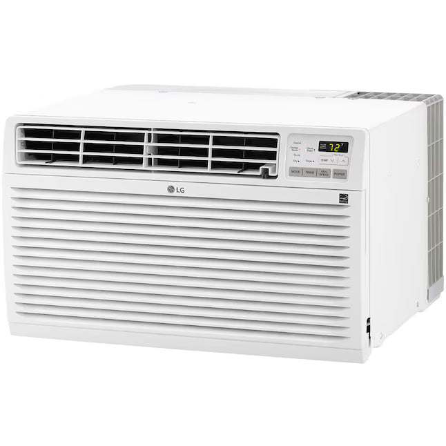 LG 14,000 BTU 230V Through-the-Wall Air Conditioner Unit Cools 700 Sq. Ft. with Dehumidifier in White LT1430CNR - Open Box