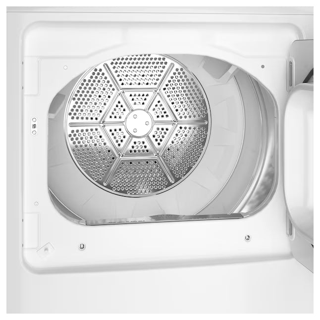 Hotpoint® 4.0 cu. ft. Capacity Washer with Cold Plus and Water Level Control HTW265ASWWW - Scratch & Dent (Major) and Hotpoint 6.2 cu. ft. Capacity Electric Dryer with Up To 120 ft. Venting and Shallow Depth 16177 - HTX26EASWWW - Scratch & Dent (Minor)