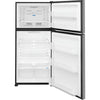 Frigidaire 20 Cu. Ft. Garage Ready Top Freezer Refrigerator in Stainless Steel 3SD816 - FFHT2045VS - Scratch & Dent (Minor)