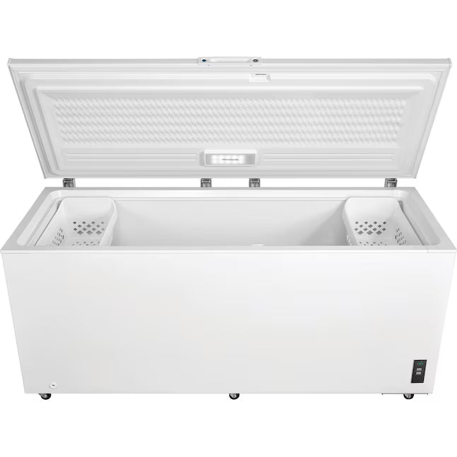 Frigidaire 20 Cu. Ft. Garage Ready Chest Freezer in White 20132SD316 - FFCL2042AW - Scratch & Dent (Major)