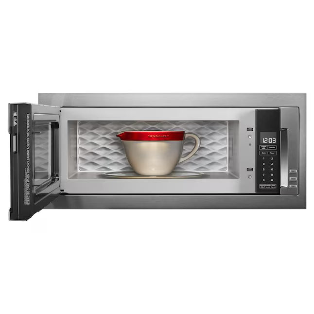 KitchenAid 1.1-cu ft 1000 -Watt 29.75-in Built-In Microwave in Stainless Steel 25133SD482 - KMBT5011KSS - New in Box