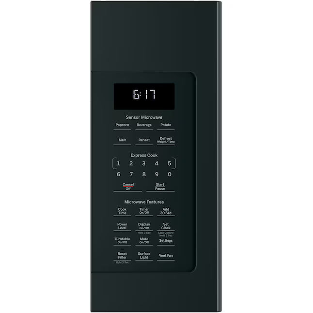 GE® 1.7 Cu. Ft. Over-the-Range Sensor Microwave Oven JVM6175DKBB - Open Box