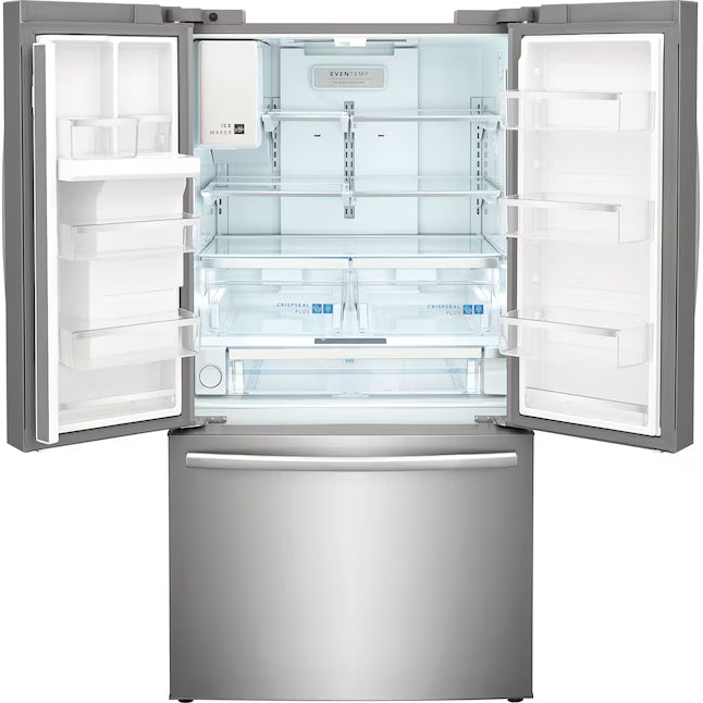 Frigidaire Gallery 28 Cu. Ft. Standard-Depth French Door Refrigerator in Stainless Steel 20232SD616 - GRFS2853AF - Scratch & Dent (Minor)