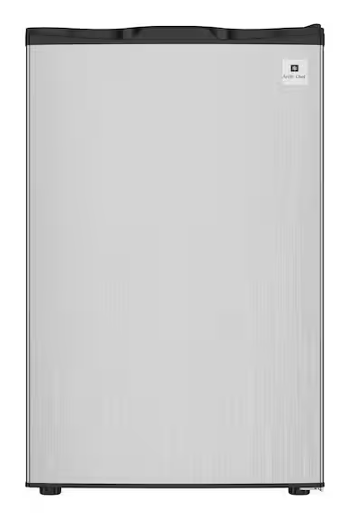Arctic Chef 4.5 cu. ft. Mini Fridge in Stainless Steel ACFR465 - Scratch & Dent (Moderate)