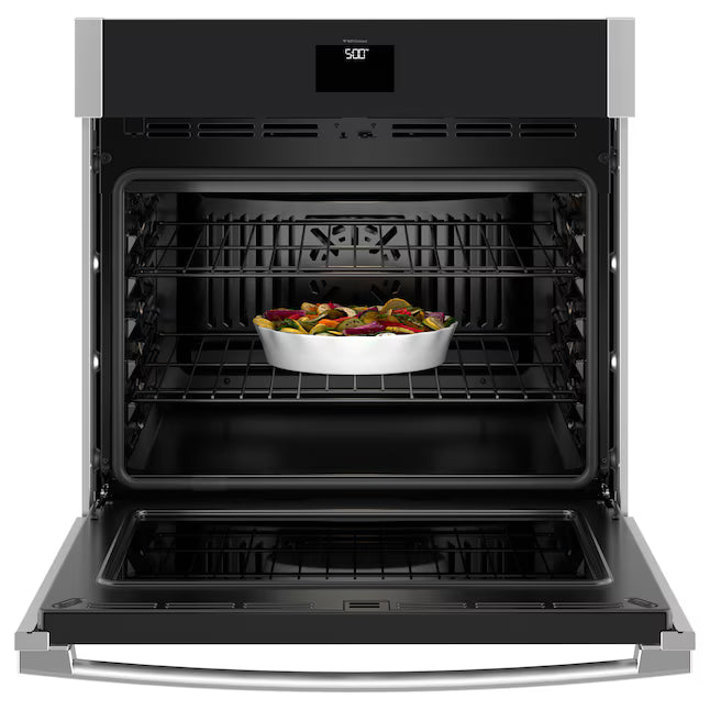 GE® 30" Smart Built-In Self-Clean Convection Single Wall Oven with No Preheat Air Fry JTS5000SVSS - 3SD875 - Open Box