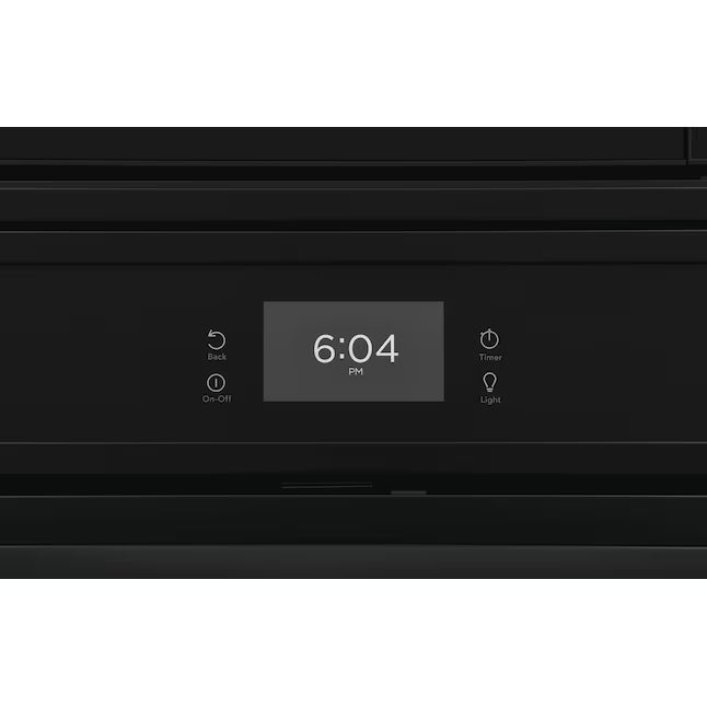 Frigidaire 30 in. Electric Wall Oven with Built-In Microwave with Fan Convection in Black FCWM3027AB - Open Box