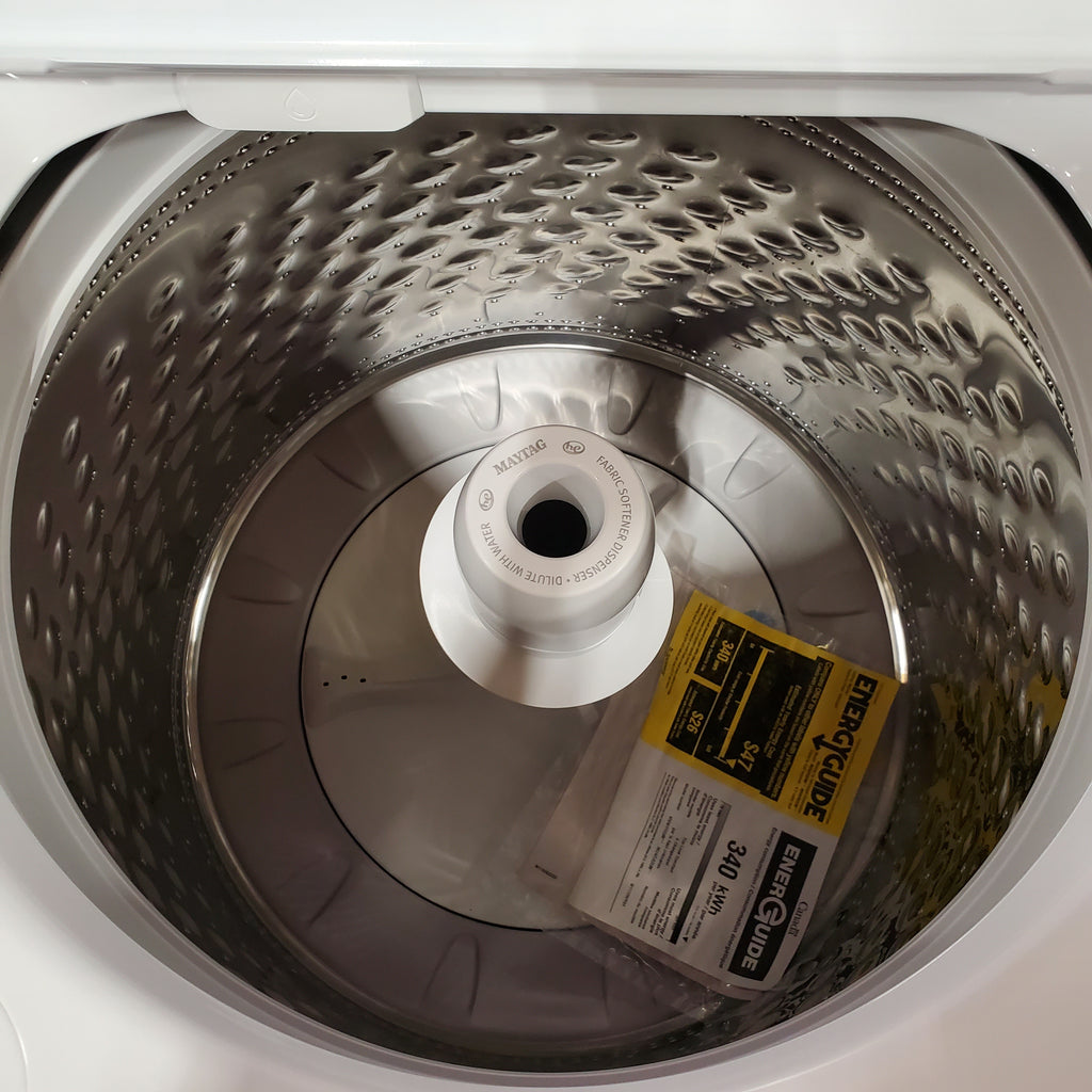 Maytag Top Load 4.5 Cu. Ft. Washer with Deep Fill in White 3SD901 - MVW4505MW - Open Box