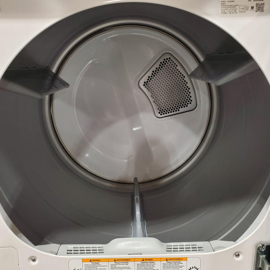 LG 7.3 cu. ft. Ultra Large Capacity Rear Control Electric Dryer with AI Sensing and ThinQ® Smart Features 6SD37 - DLE8200W - Open Box