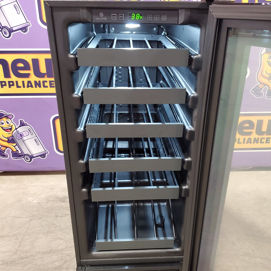 U-Line Wine Captain 24-Bottle Wine Cooler in Stainless Steel U-1215WCS-00B - Scratch & Dent (Minor)