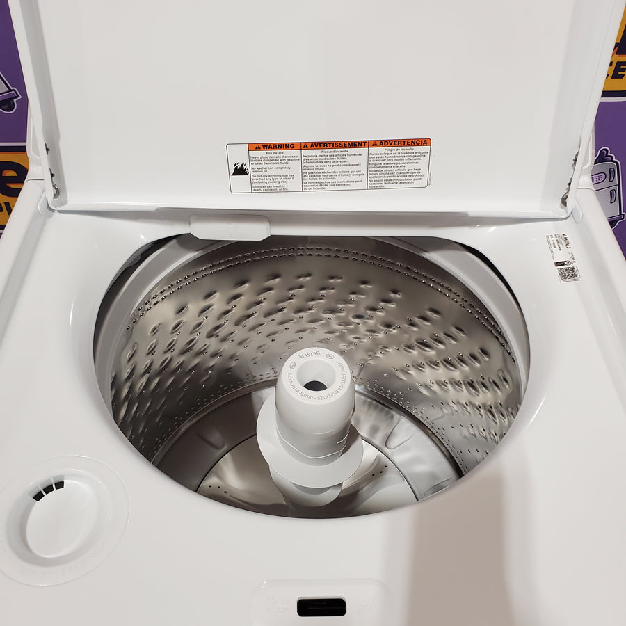 Maytag Top Load 4.5 Cu. Ft. Washer with Deep Fill in White 22221433 - MVW4505MW - Open Box