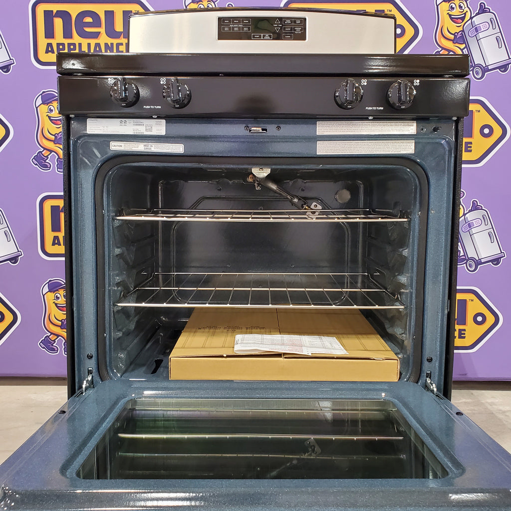 Pictures of Amana 30-inch Gas Range with Self-Clean Option AGR6603SMS - Scratch & Dent (Minor) - Neu Appliance Outlet - Discount Appliance Outlet in Austin, Tx