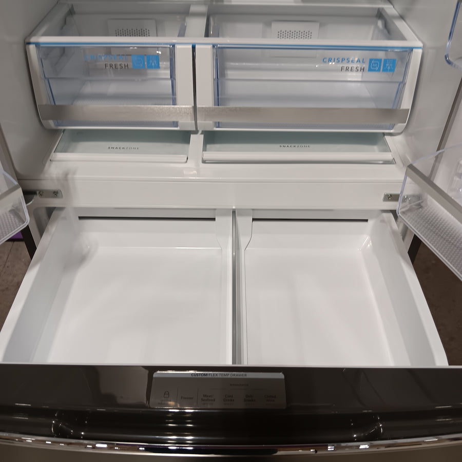 Frigidaire Gallery 22 Cu. Ft. 4-Door Counter-depth French Door Refrigerator with Ice Maker (Fingerprint Resistant Stainless Steel) ENERGY STAR GRMC2273CF - Scratch & Dent (Moderate)