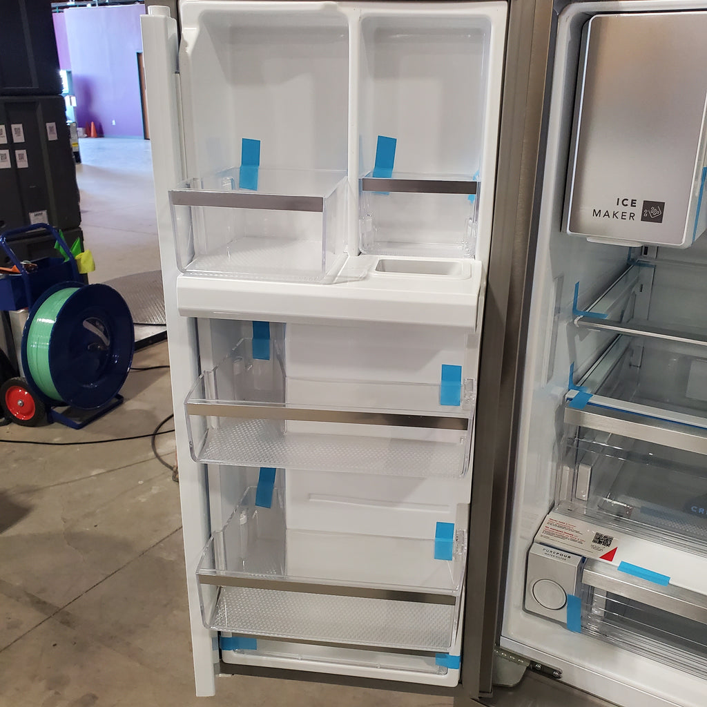 Pictures of Frigidaire 27.8-cu ft French Door Refrigerator with Dual Ice Maker (Fingerprint Resistant Stainless Steel) ENERGY STAR GRFS2853AF - Scratch & Dent (Minor) - Neu Appliance Outlet - Discount Appliance Outlet in Austin, Tx