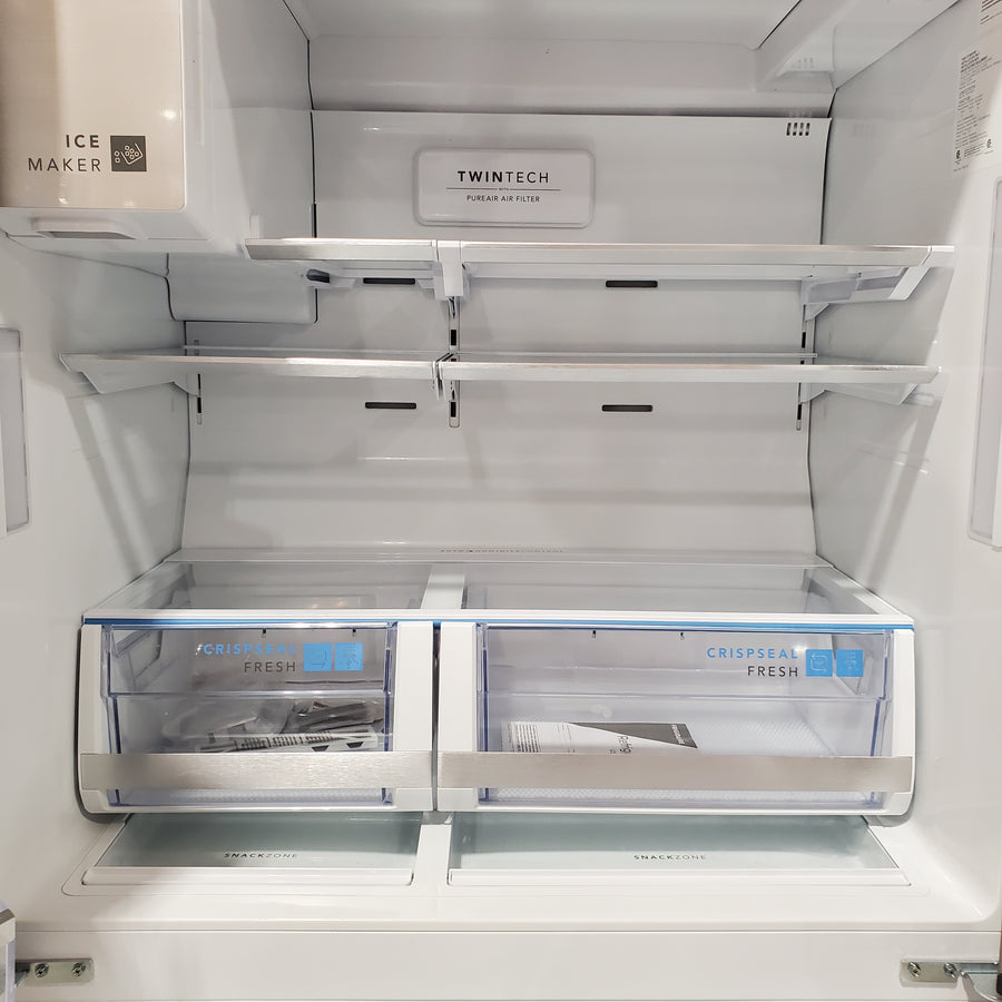 Frigidaire Gallery 22 Cu. Ft. 4-Door Counter-depth French Door Refrigerator with Ice Maker (Fingerprint Resistant Stainless Steel) ENERGY STAR 22133SD208 - GRMC2273CF - Scratch & Dent (Minor)