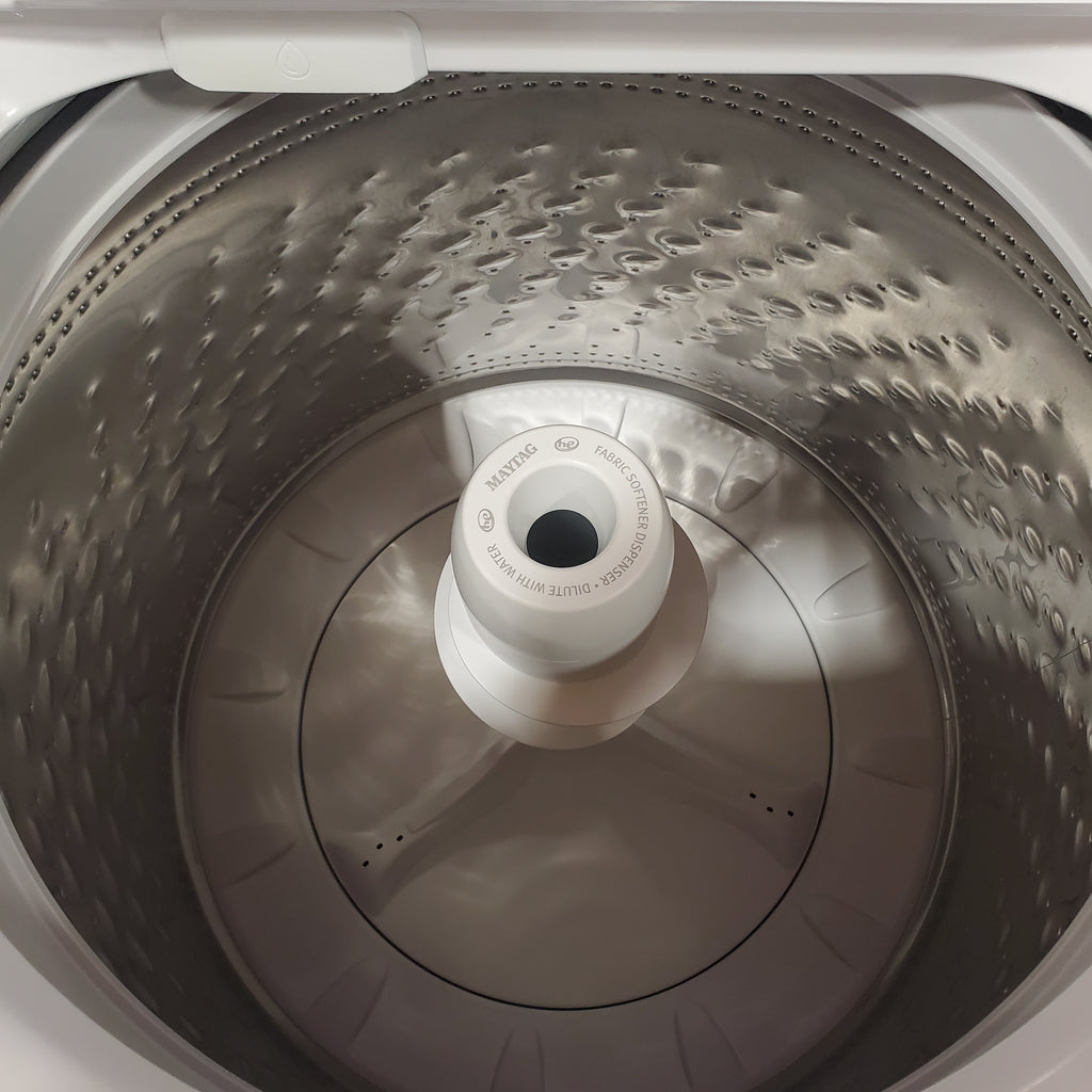 Pictures of Maytag Top Load 4.5 Cu. Ft. Washer with Deep Fill in White 1CR04045 - MVW4505MW - Certified Refurbished - Neu Appliance Outlet - Discount Appliance Outlet in Austin, Tx