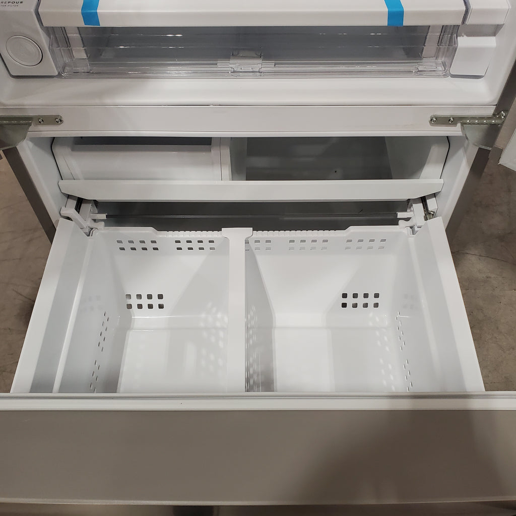 Pictures of Frigidaire 29 Cu. Ft. Standard-Depth French Door Refrigerator in Stainless Steel - 3SD555 - FRFN2813AF - Scratch & Dent (Moderate) - Neu Appliance Outlet - Discount Appliance Outlet in Austin, Tx