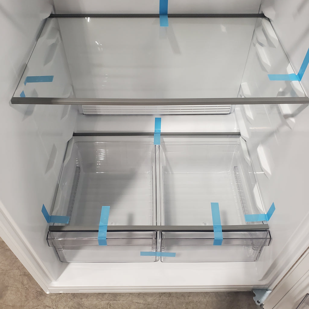 Pictures of Midea 21 cu. ft. Convertible Upright Freezer in White 3SD653 - MRU21F5BWW - Open Box - Neu Appliance Outlet - Discount Appliance Outlet in Austin, Tx