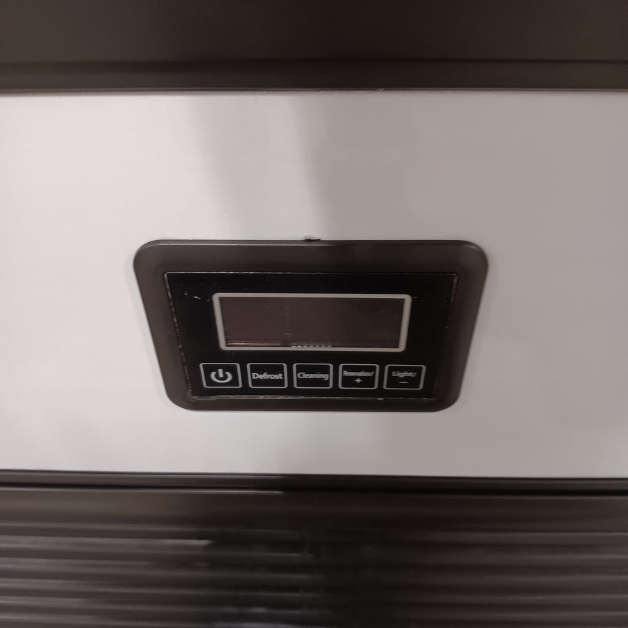 Hooure 24.4 in. Commercial Ice Maker 250 lb./24 H Stainless Steel Freestanding Ice Maker Machine with Full Cube Production WQJR-D01 - Scratch & Dent (Moderate)