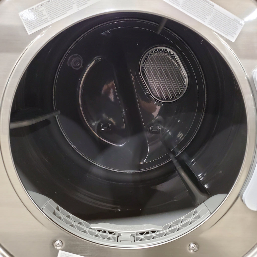 Pictures of Samsung 7.5 cu. ft. Front Load Electric Dryer with Steam 3SD633 - DVE45B6300P - Scratch & Dent (Minor) - Neu Appliance Outlet - Discount Appliance Outlet in Austin, Tx