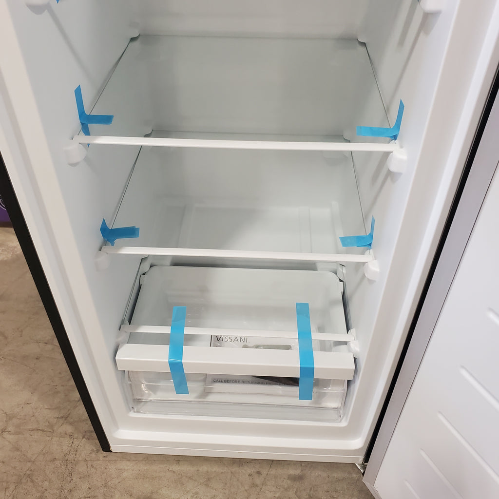 Pictures of 7.1 cu. ft. Manual Defrost Convertible Upright Freezer in Stainless Steel Look MDUFC7SS4 - Scratch & Dent - Moderate - Neu Appliance Outlet - Discount Appliance Outlet in Austin, Tx