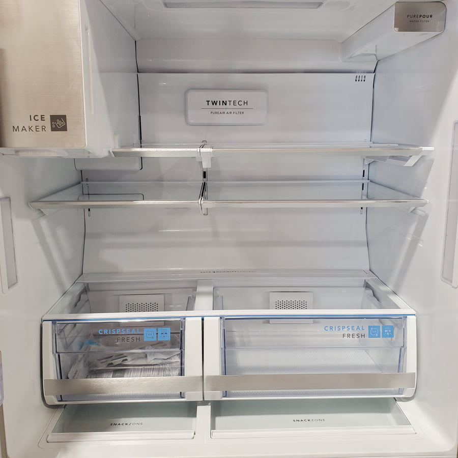 Frigidaire Gallery 22 Cu. Ft. 4-Door Counter-depth French Door Refrigerator with Ice Maker (Fingerprint Resistant Stainless Steel) ENERGY STAR 20232SD598 - GRMC2273CF - Scratch & Dent (Moderate)
