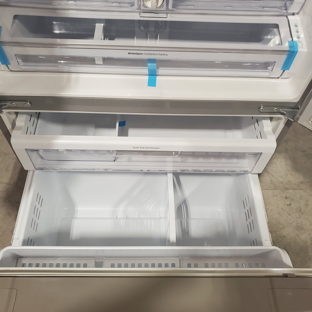 Pictures of Samsung 28.5 cu. ft. French Door Refrigerator Stainless Steel-RFG298HDRS-Certified Refurbished - Neu Appliance Outlet - Discount Appliance Outlet in Austin, Tx