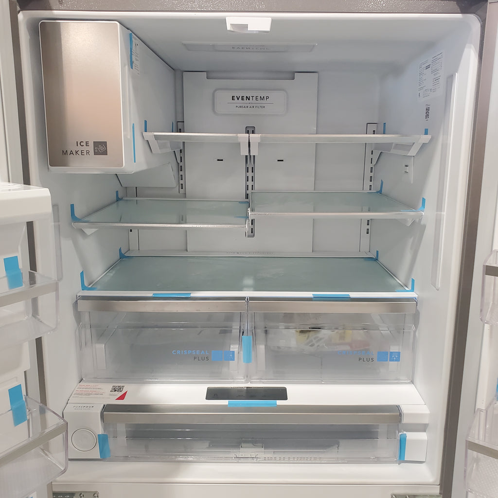 Pictures of Frigidaire 27.8-cu ft French Door Refrigerator with Dual Ice Maker (Fingerprint Resistant Stainless Steel) ENERGY STAR-GRFS2853AF-Scratch and Dent - (Minor) - Neu Appliance Outlet - Discount Appliance Outlet in Austin, Tx