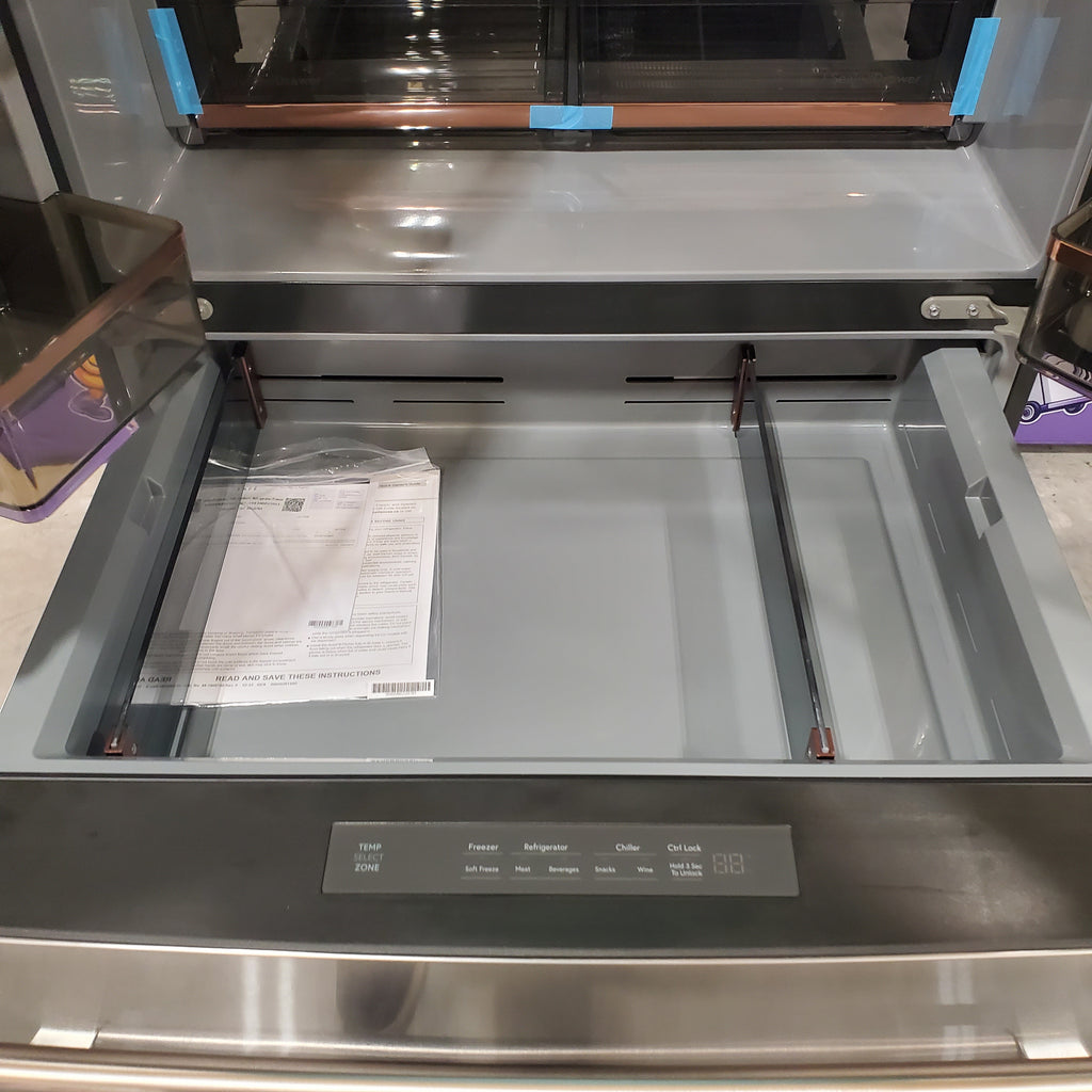 Pictures of Cafe Standard-Depth 28.7-cu ft 4 -Door Smart Compatible French Door Refrigerator with Ice Maker with Water Dispenser - Neu Appliance Outlet - Discount Appliance Outlet in Austin, Tx