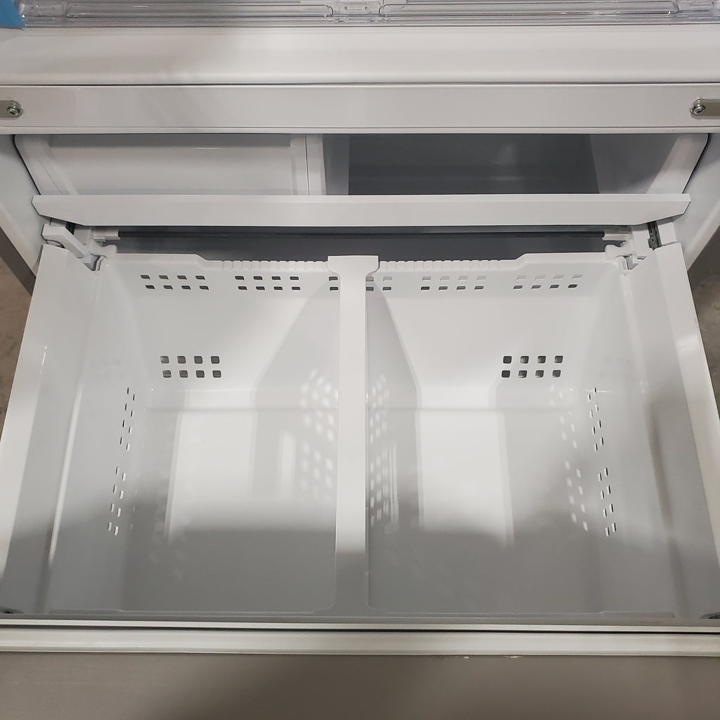 Pictures of Smudge-Proof Stainless Steel ENERGY STAR Frigidaire Gallery 27.8 cu. ft. 3 Door French Door Refrigerator with Dual Ice Maker- Open Box - Neu Appliance Outlet - Discount Appliance Outlet in Austin, Tx