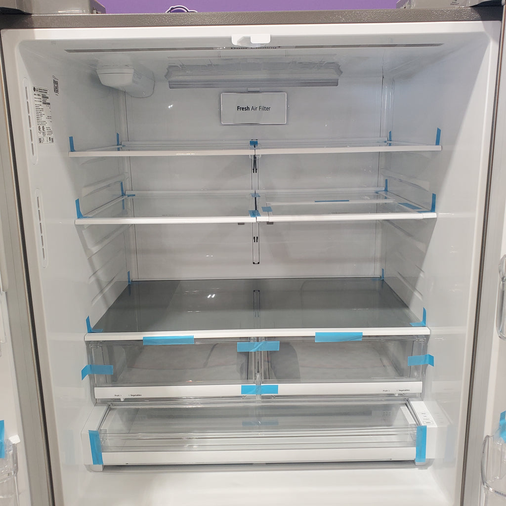 Pictures of LG 27.8-cu ft 4-Door French Door Refrigerator with Dual Ice Maker (Fingerprint Resistant Steel) ENERGY STAR - LRMXS2806S Scratch and Dent (Minor) - Neu Appliance Outlet - Discount Appliance Outlet in Austin, Tx