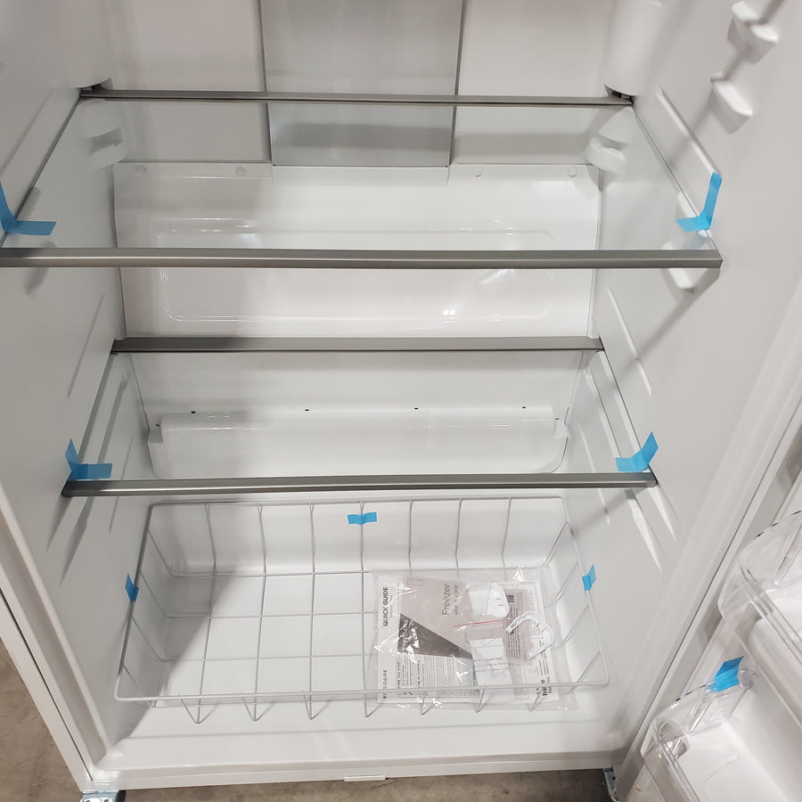 Frigidaire 20 Cu. Ft. ENERGY STAR Garage Ready White Upright Freezer with EvenTemp™ Cooling System 22SD054 - FFUE2024AW - Open Box