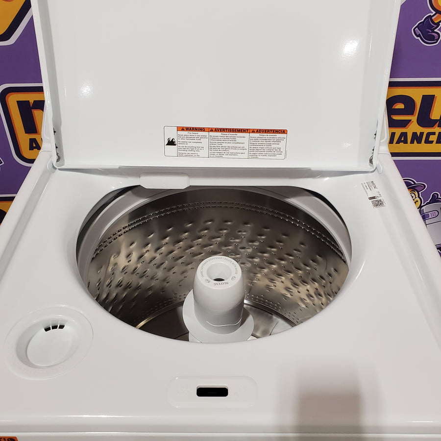 Maytag Top Load 4.5 Cu. Ft. Washer with Deep Fill in White 22136SD367 - MVW4505MW - Scratch & Dent (Minor)