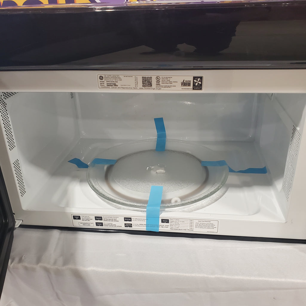 GE® 1.6 Cu. Ft. Over-the-Range Microwave Oven with Recirculating Venting 5SD218 - JNM3163RJSS - Scratch & Dent (Minor)
