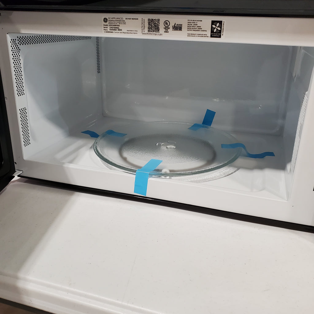 Pictures of GE® 1.6 Cu. Ft. Over-the-Range Microwave Oven in Stainless Steel JVM3160RFSS - Scratch & Dent (Minor) - Neu Appliance Outlet - Discount Appliance Outlet in Austin, Tx