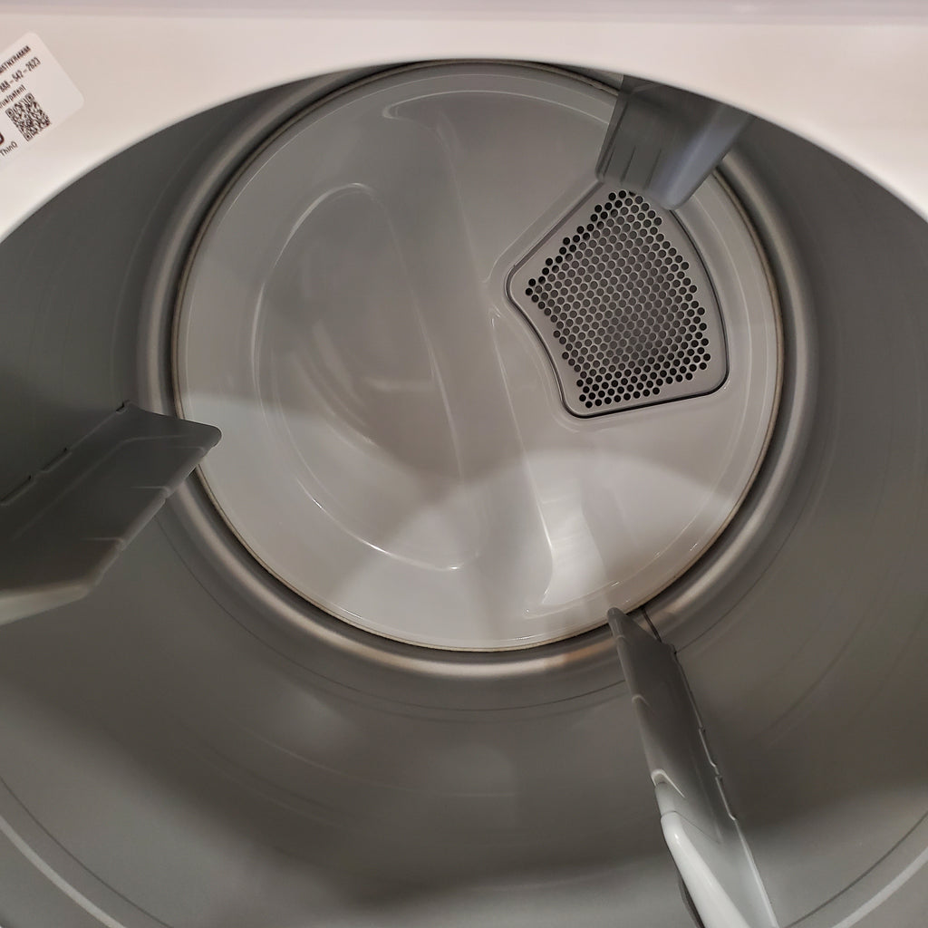 Pictures of LG Energy Star Certified 7.3 cu. ft. Ultra Large Capacity Rear Control Electric Dryer with LG EasyLoad™ Door and AI Sensing DLE8400WE - Open Box - Neu Appliance Outlet - Discount Appliance Outlet in Austin, Tx