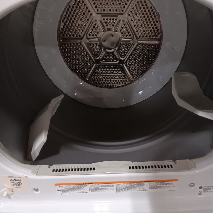 GE Top Load 4.0 Cu. Ft. Capacity Washer with Stainless Steel Wash Basket GTW325ASWWW - New in Box and GE 7.4-cu ft Vented Electric Dryer in White 16256 - GTD72EBSNWS - Certified Refurbished