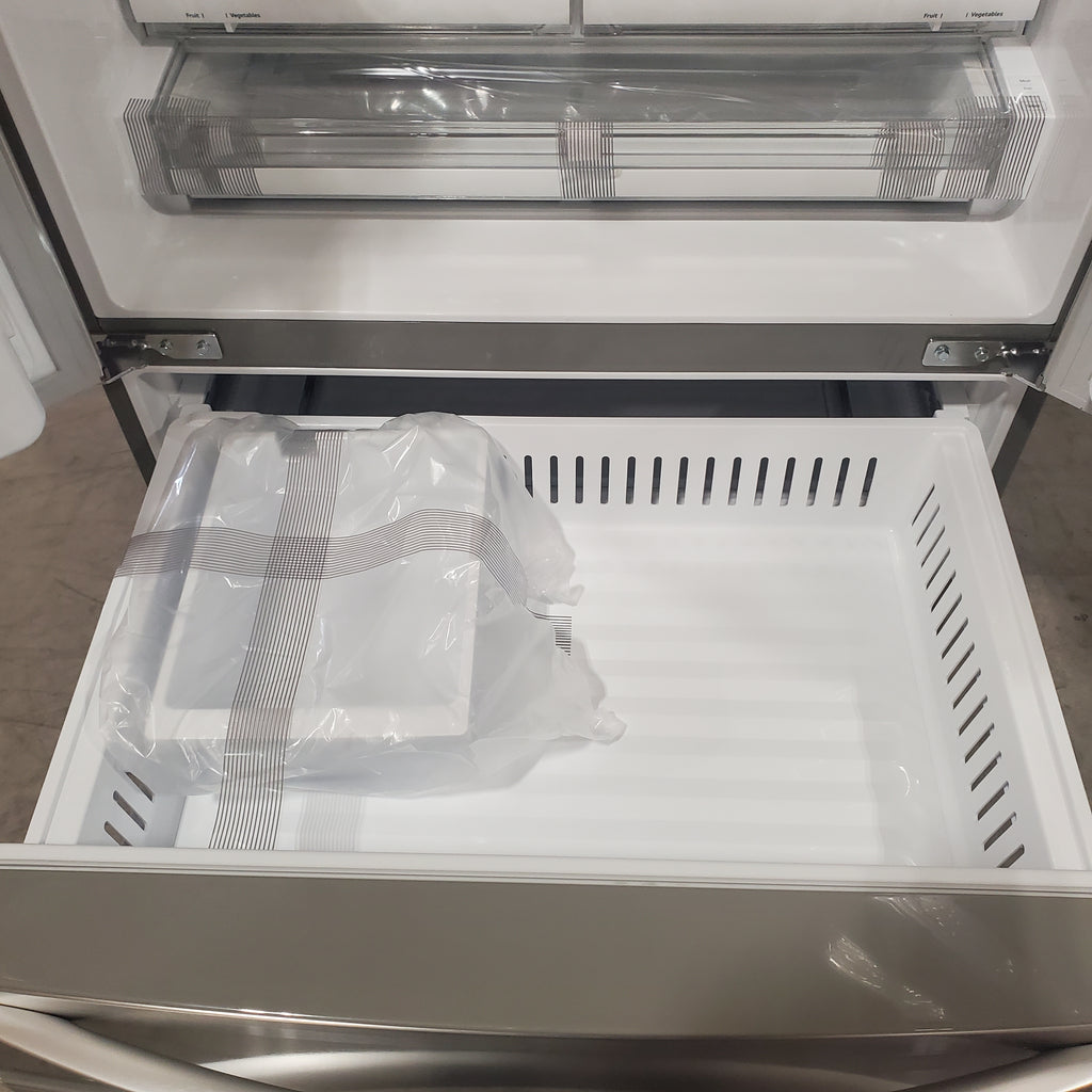 Pictures of LG 28 cu. ft. 4-Door French Door, Standard Depth, Ice & Water, Double Freezer, Stainless Steel 3SD676 - LMXS28626S - Open Box - Neu Appliance Outlet - Discount Appliance Outlet in Austin, Tx