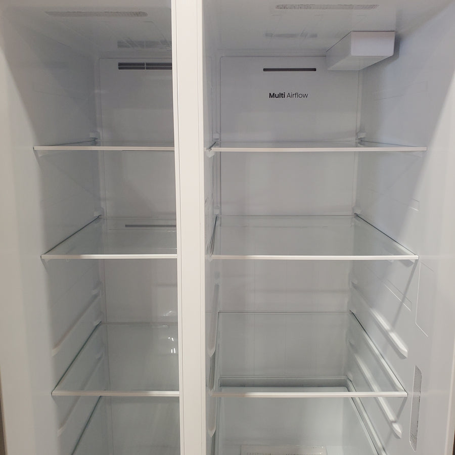 Hisense 29.1 cu. ft. Standard Depth Side by Side Refrigerator Stainless Steel 22132SD127 - HRS290P5FSE - Scratch & Dent (Moderate)